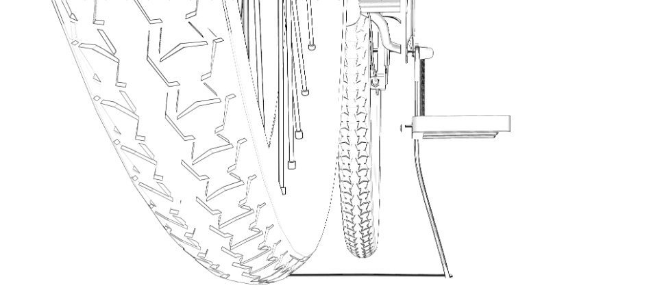 clipstudio用【3D】自転車(リアル.ver)