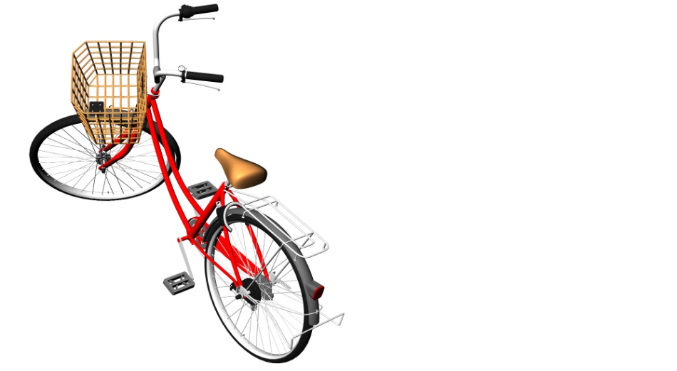 clipstudio用【3D】自転車(リアル.ver)