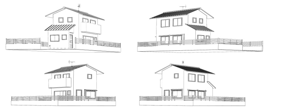clipstudio用【3D】一戸建て 2