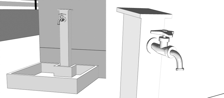 clipstudio用【3D】一戸建て 2