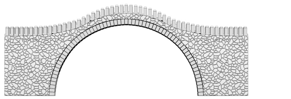 clipstudio用【3D】アーチ式石橋