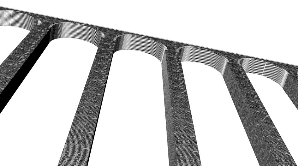 clipstudio用【3D】鉄道橋(直線・カーブ)