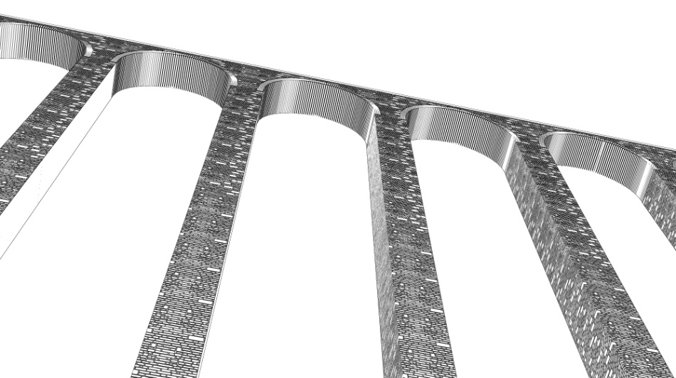 clipstudio用【3D】鉄道橋(直線・カーブ)