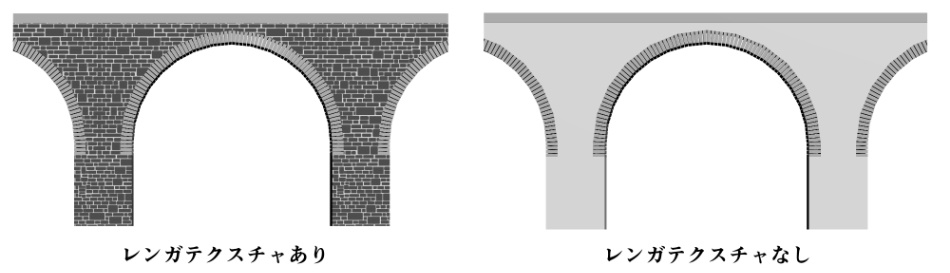 clipstudio用【3D】鉄道橋(直線・カーブ)