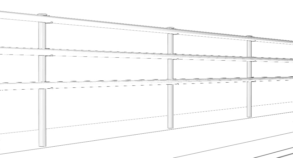 clipstudio用【3D】トンネル&道路(直線・カーブ)
