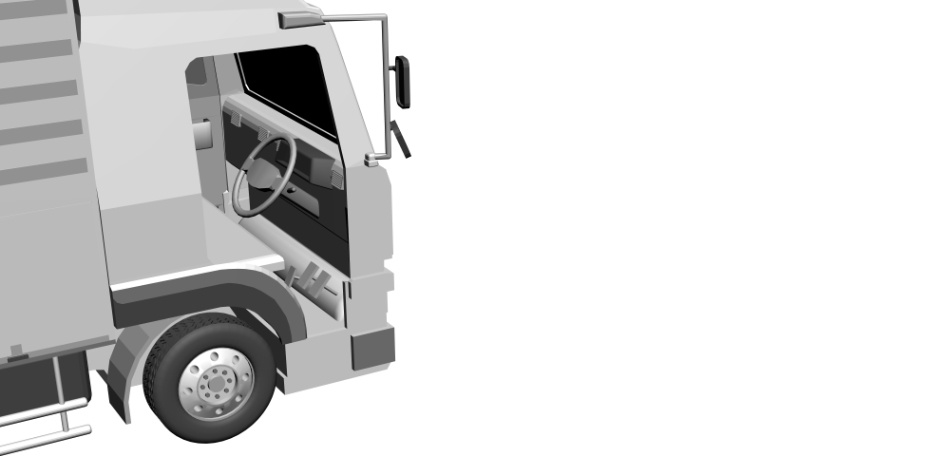 clipstudio用【3D】トラック(ウイングトラック)