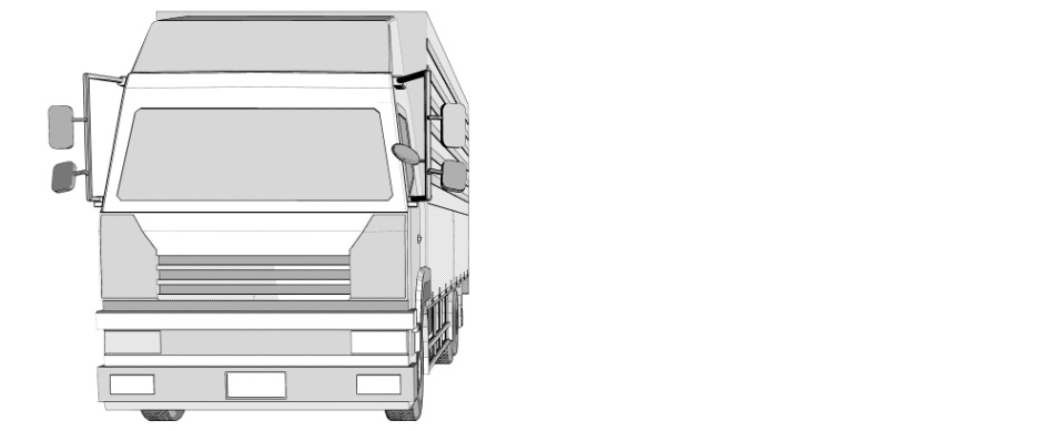 clipstudio用【3D】トラック(ウイングトラック)