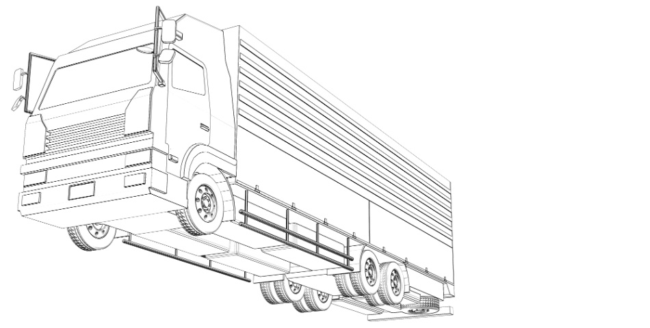 clipstudio用【3D】トラック(ウイングトラック)