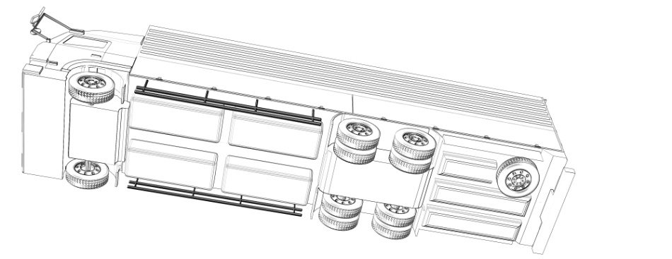 clipstudio用【3D】トラック(ウイングトラック)