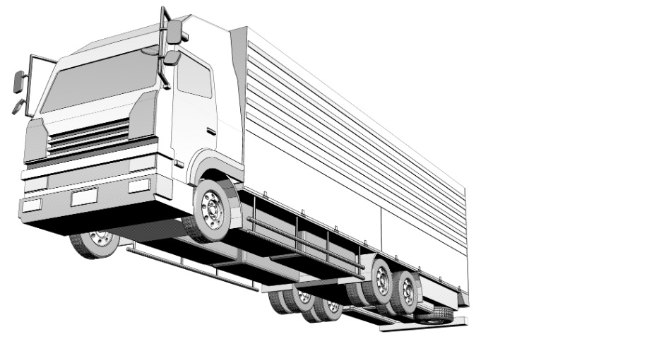 clipstudio用【3D】トラック(ウイングトラック)