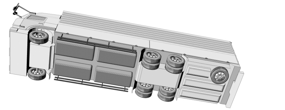 clipstudio用【3D】トラック(ウイングトラック)