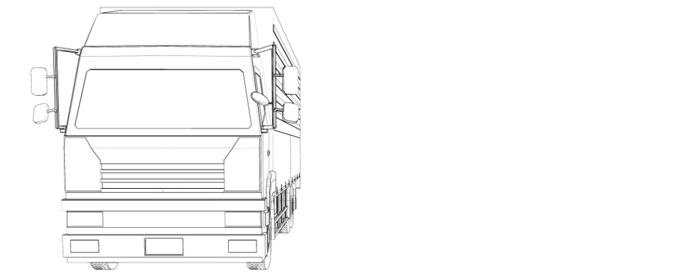 clipstudio用【3D】トラック(ウイングトラック)