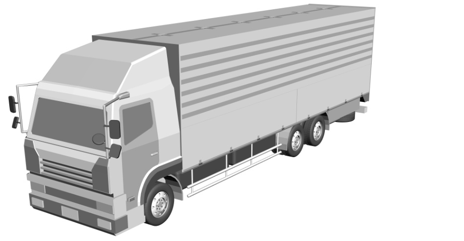 clipstudio用【3D】トラック(ウイングトラック)