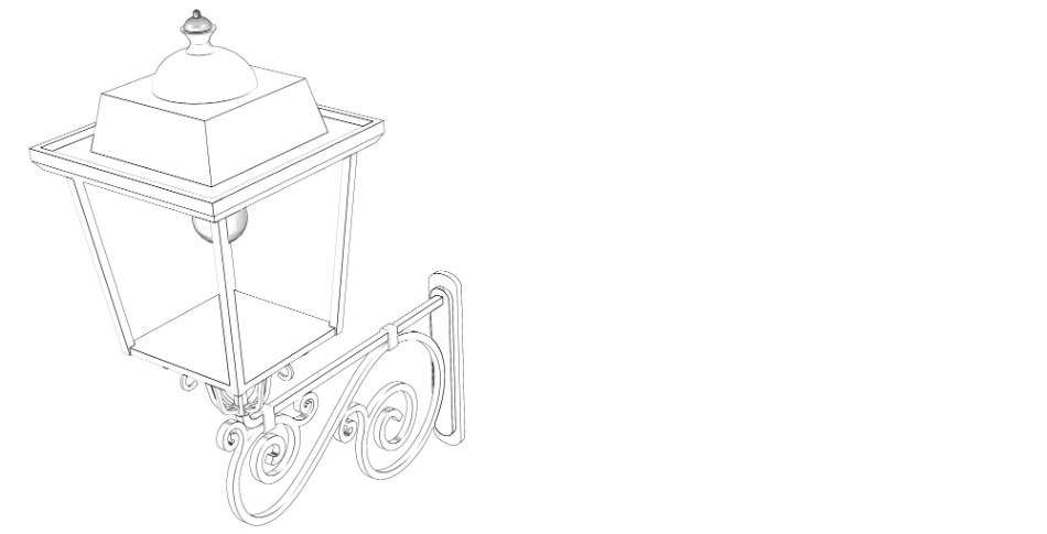 clipstudio用【3D】ウォールライト