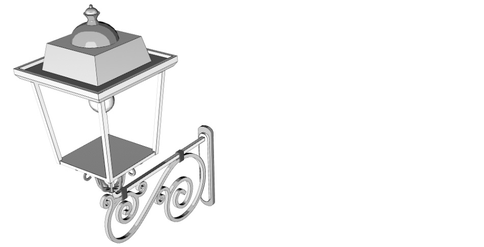 clipstudio用【3D】ウォールライト