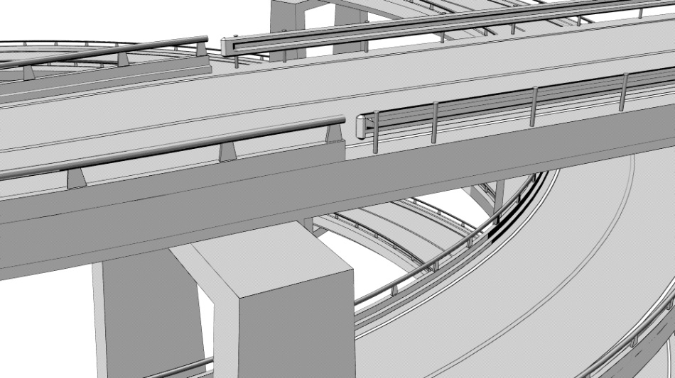 clipstudio用【3D】ループ橋