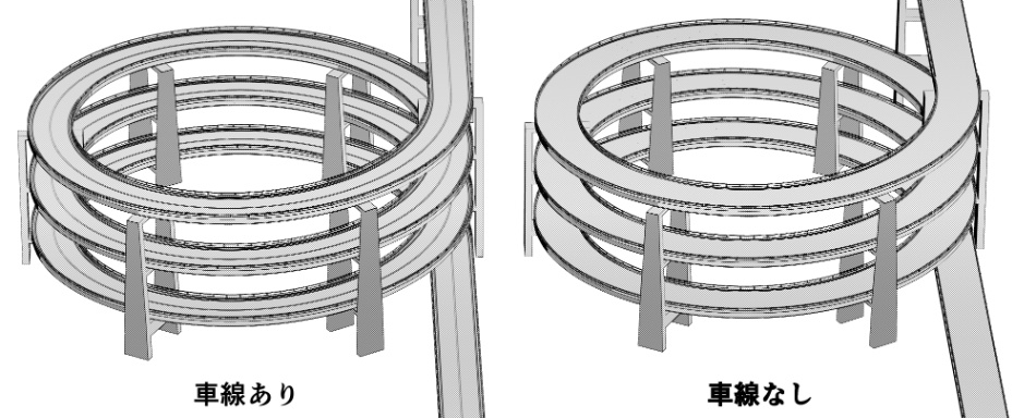 clipstudio用【3D】ループ橋
