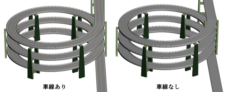 clipstudio用【3D】ループ橋