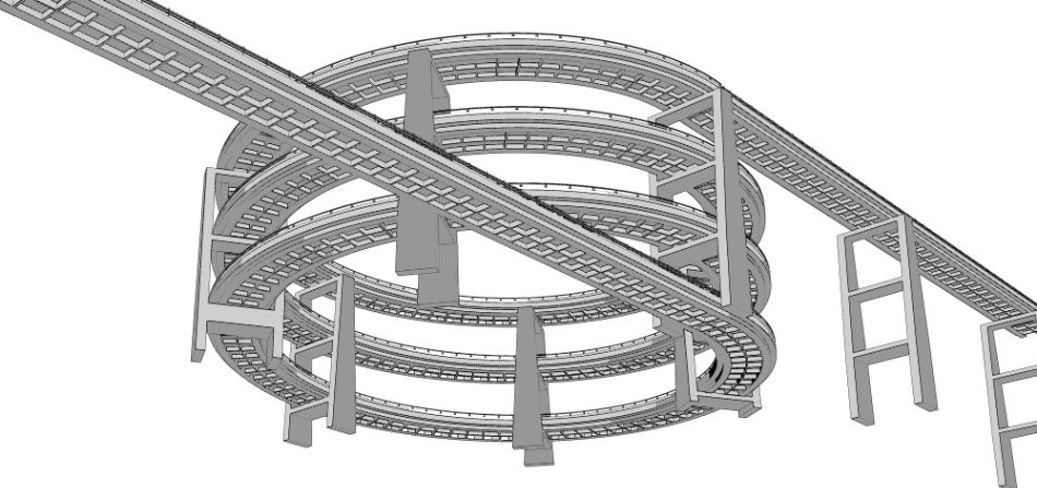 clipstudio用【3D】ループ橋