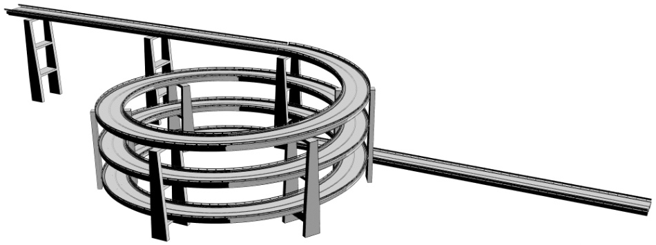 clipstudio用【3D】ループ橋