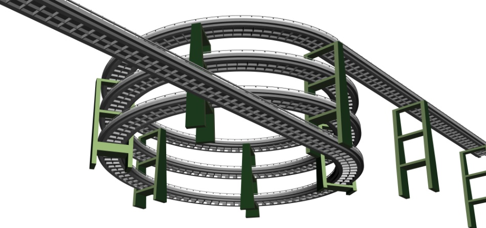 clipstudio用【3D】ループ橋