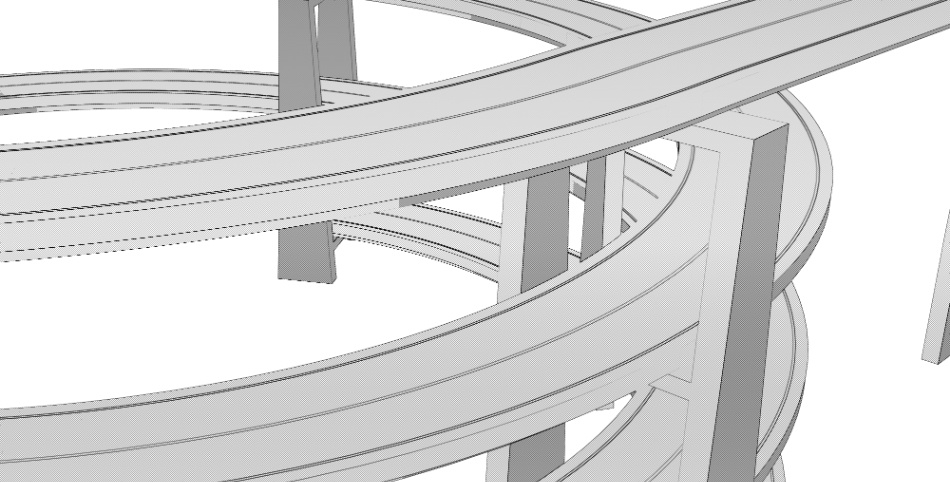 clipstudio用【3D】ループ橋