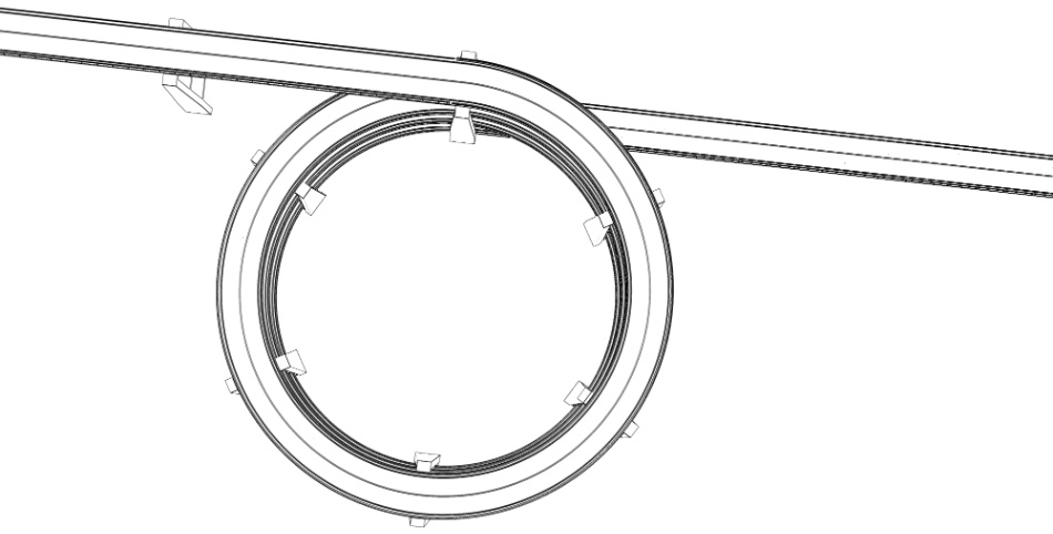 clipstudio用【3D】ループ橋