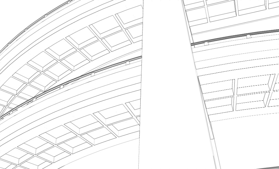 clipstudio用【3D】ループ橋