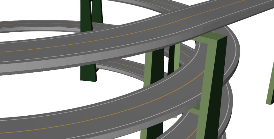 clipstudio用【3D】ループ橋