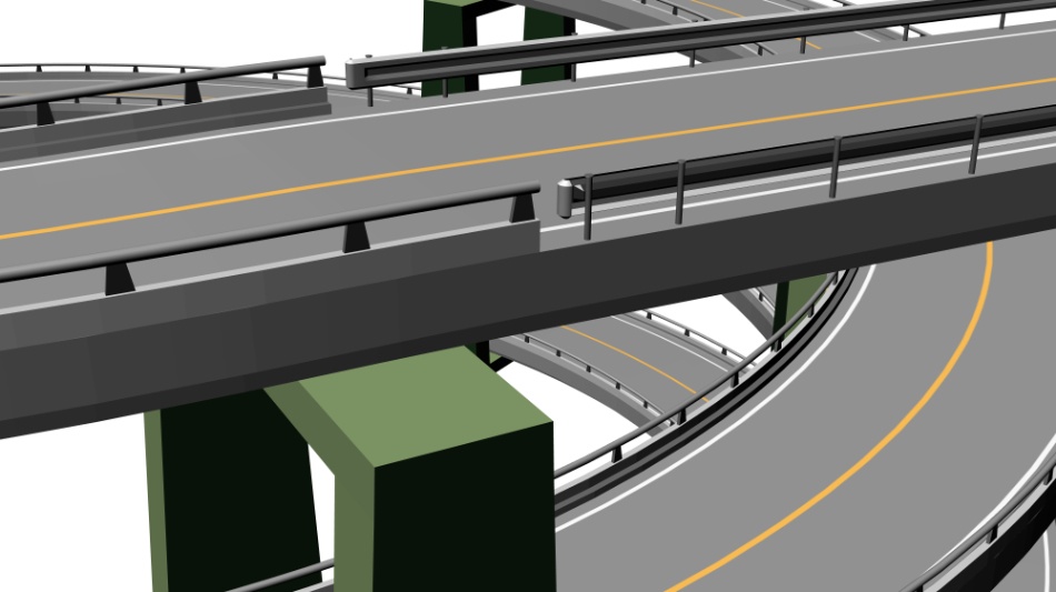 clipstudio用【3D】ループ橋