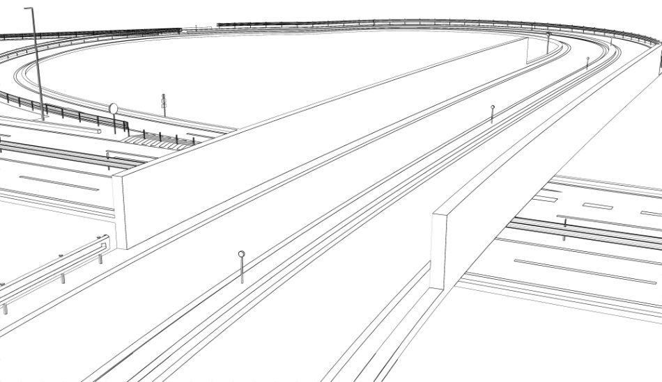 clipstudio用【3D】インターチェンジ