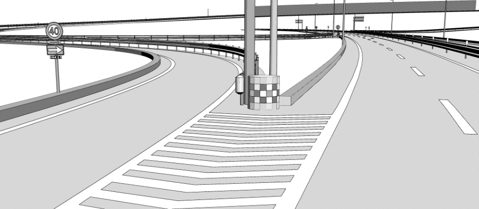 clipstudio用【3D】インターチェンジ