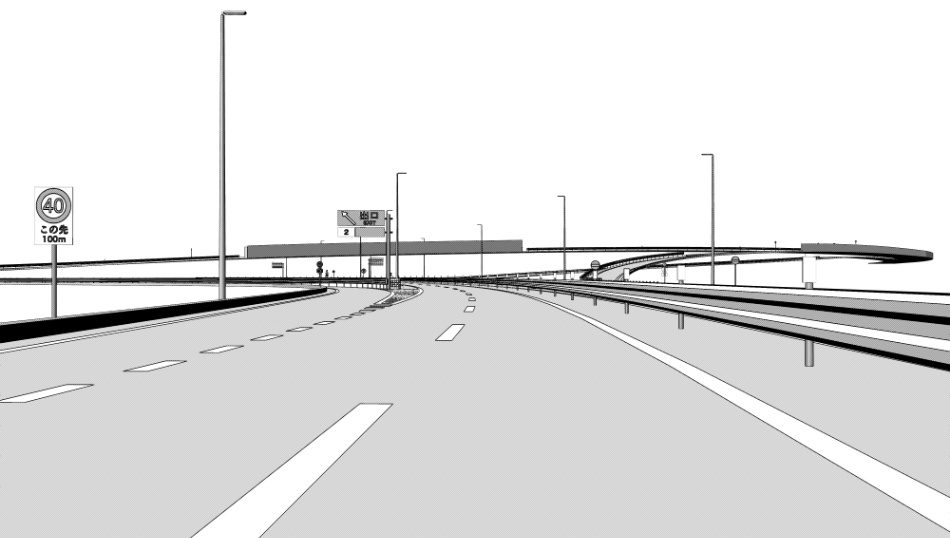 clipstudio用【3D】インターチェンジ