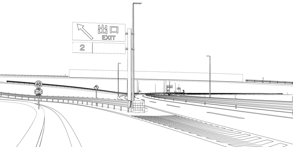 clipstudio用【3D】インターチェンジ