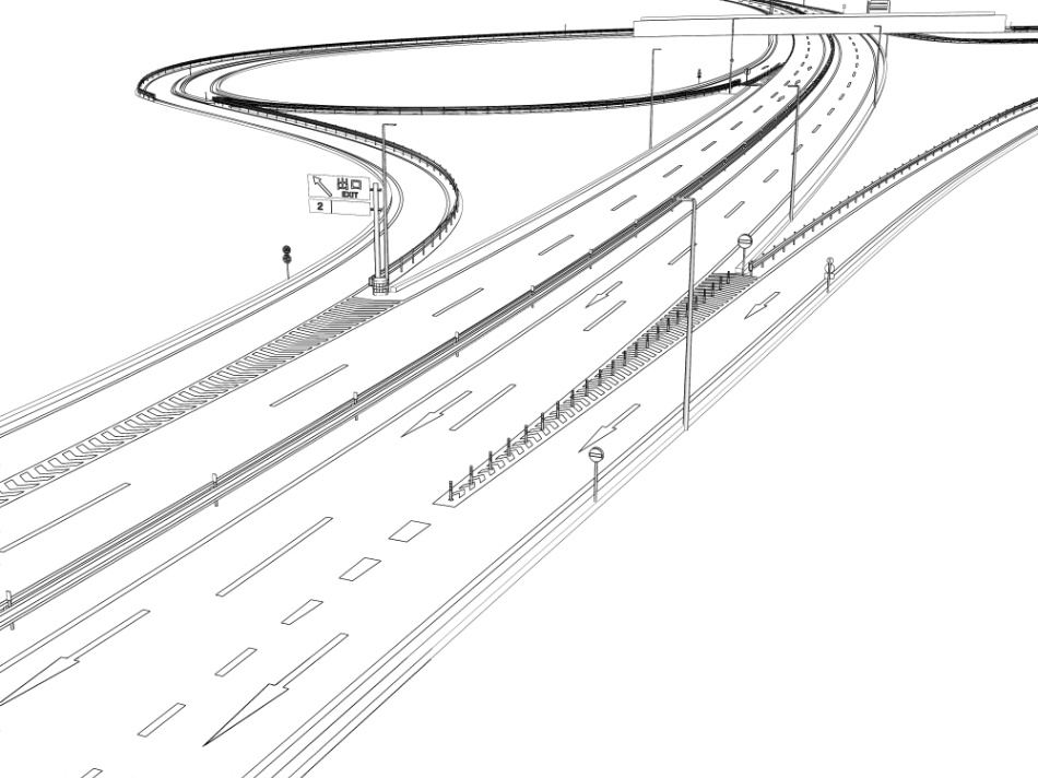 clipstudio用【3D】インターチェンジ