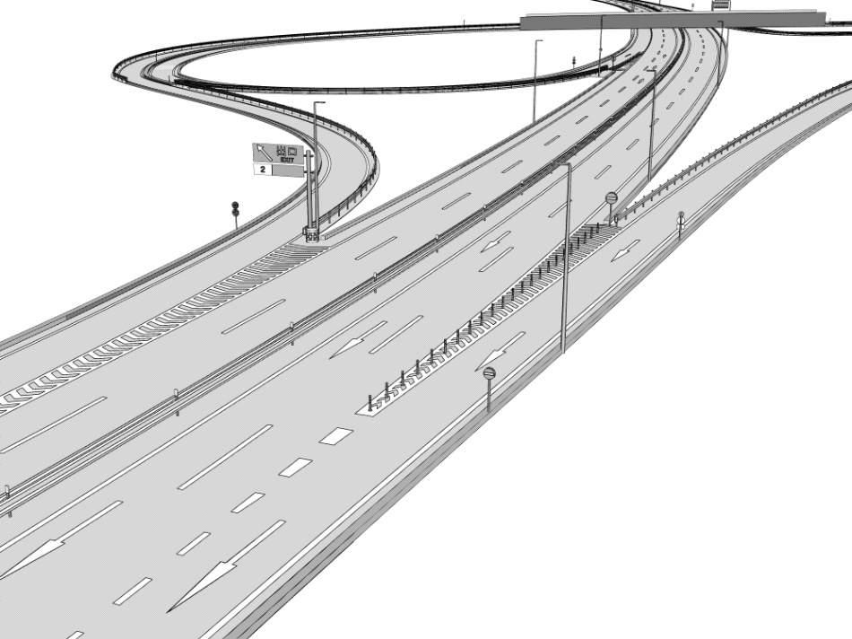 clipstudio用【3D】インターチェンジ