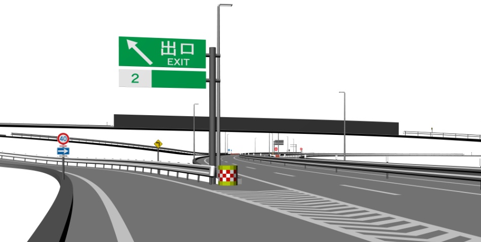 clipstudio用【3D】インターチェンジ