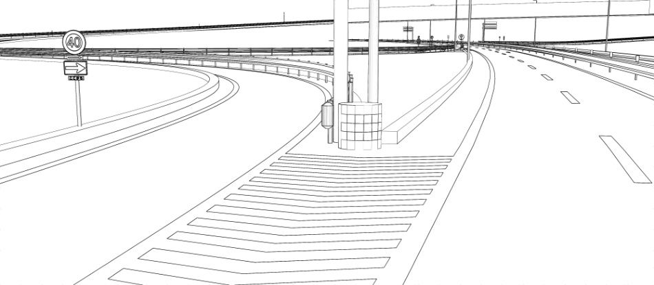 clipstudio用【3D】インターチェンジ