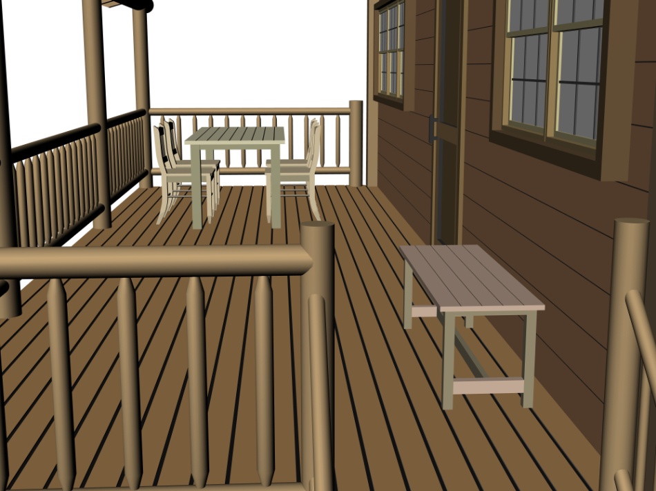 clipstudio用【3D】テラス