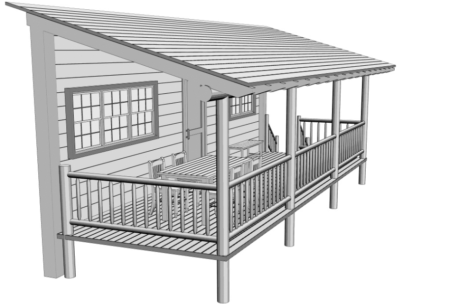 clipstudio用【3D】テラス