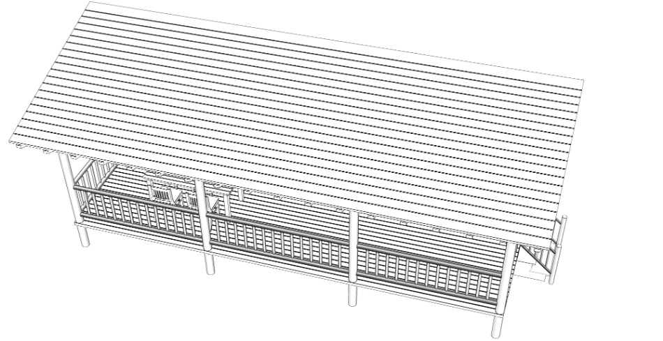 clipstudio用【3D】テラス