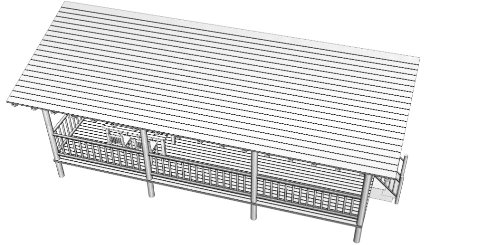 clipstudio用【3D】テラス