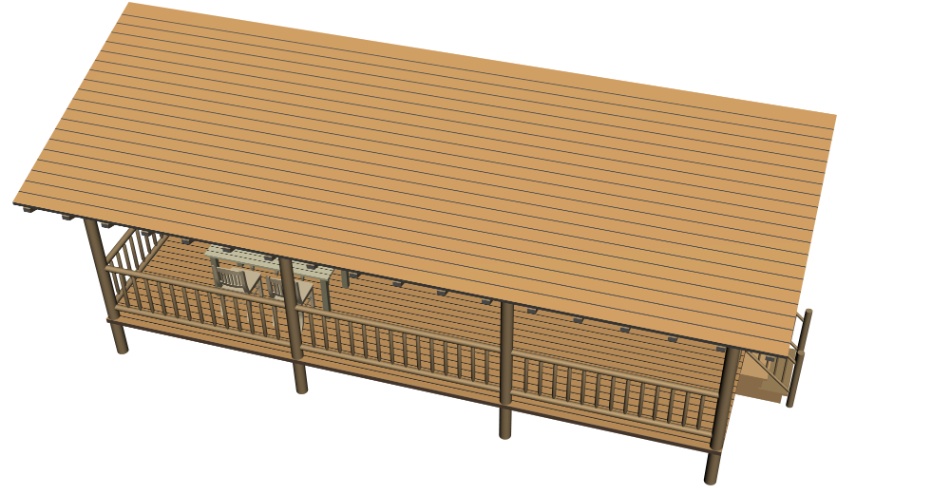 clipstudio用【3D】テラス