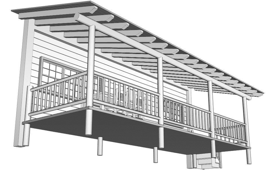 clipstudio用【3D】テラス