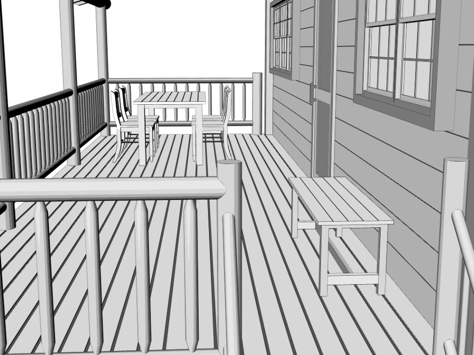 clipstudio用【3D】テラス