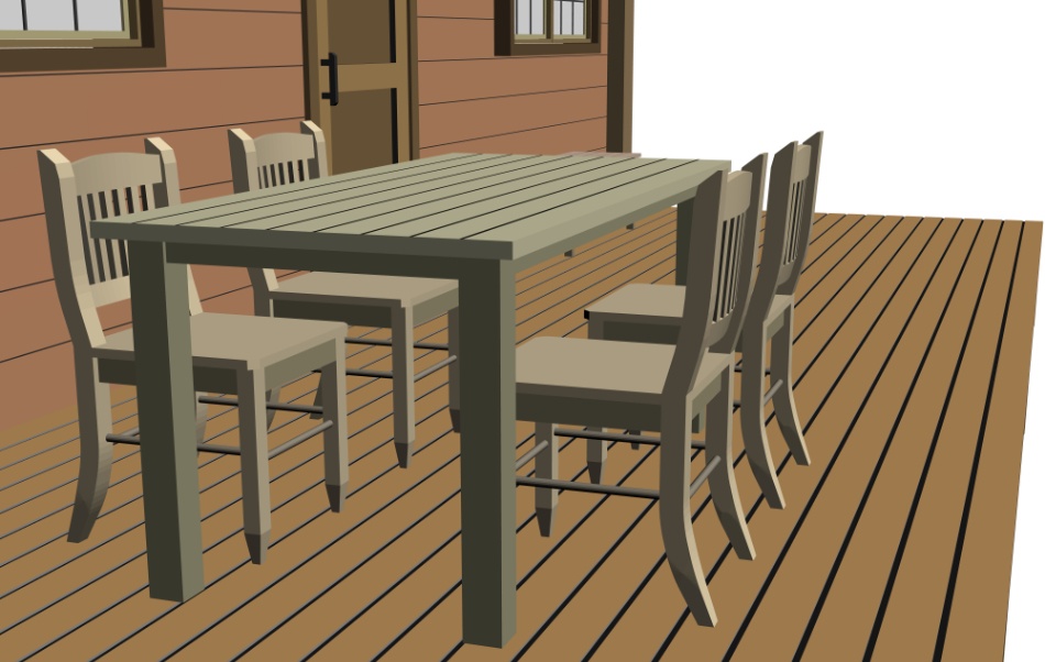 clipstudio用【3D】テラス