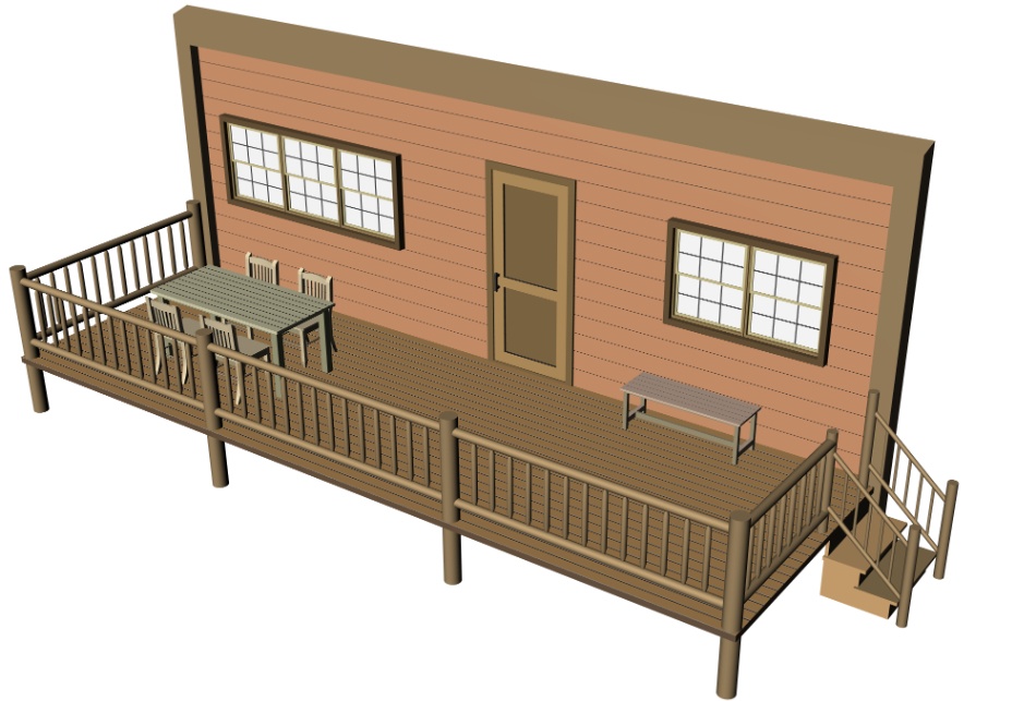 clipstudio用【3D】テラス