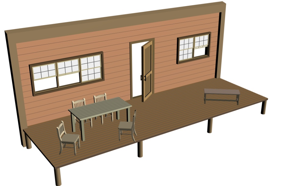 clipstudio用【3D】テラス