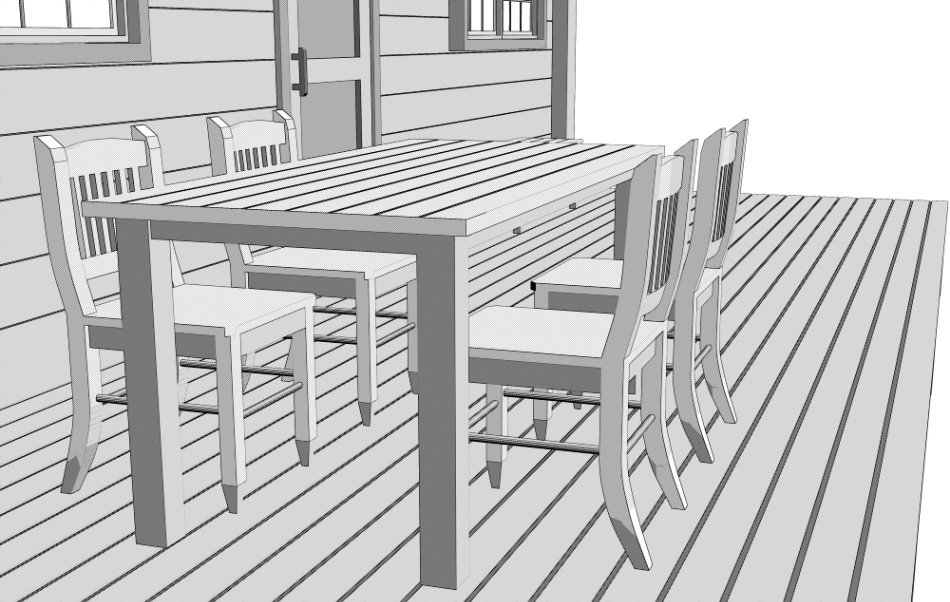 clipstudio用【3D】テラス