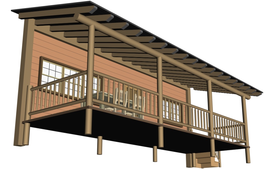 clipstudio用【3D】テラス